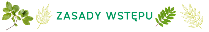 Zasady wstępu