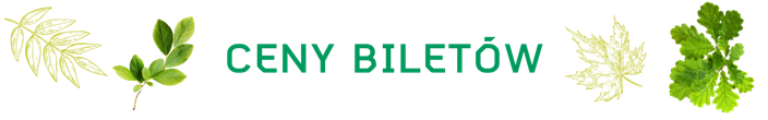 Ceny biletów